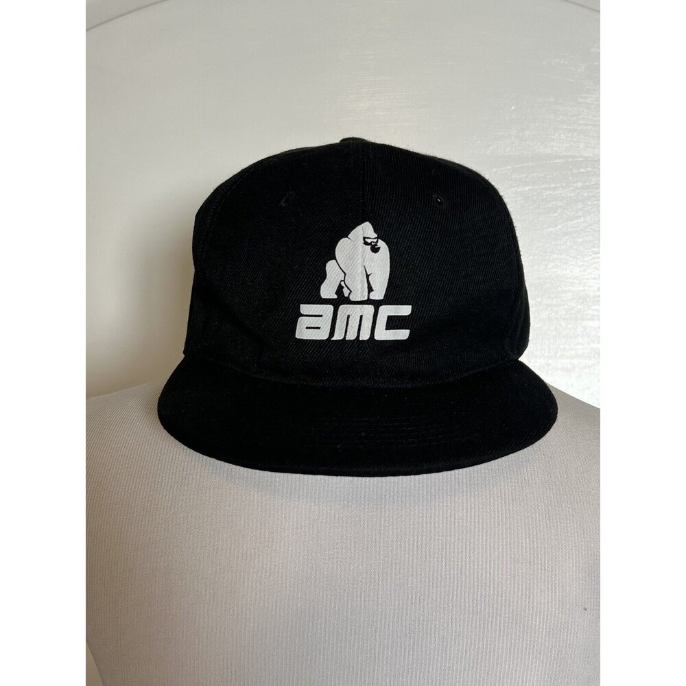APE Gang Five Panel Hat AMC & GME SNDL Gorilla Gang WSB Stonks TO THE MOON Black